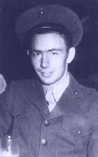 Harry Niehoff as young marine